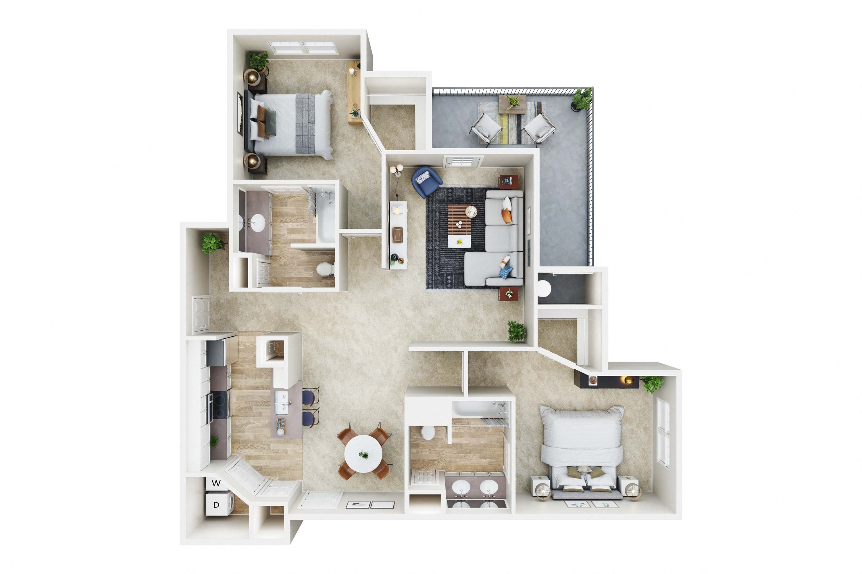 B2 floor plan